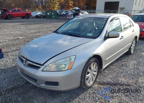 2007 Honda Accord 3.0 Ex из США, поврежденный, VIN 1HGCM66547A059761
